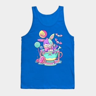 Gothic Pastel Rabbit Tank Top